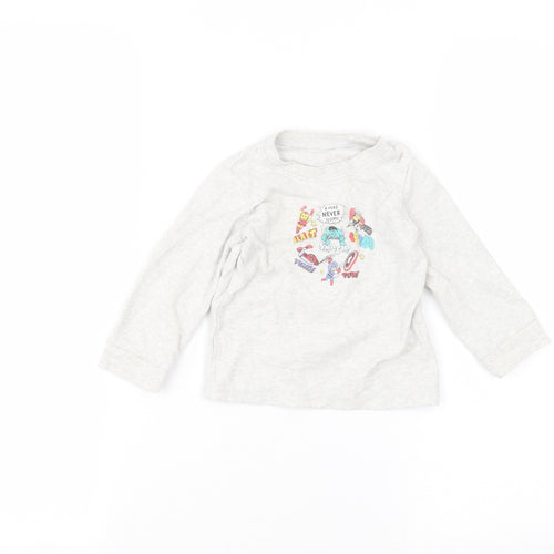 George Baby White   Basic T-Shirt Size 12-18 Months