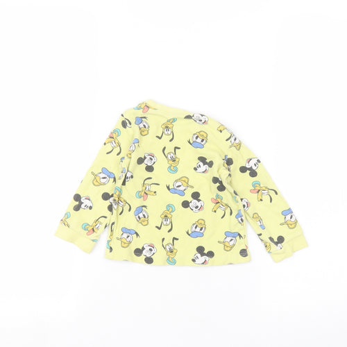 George Baby Yellow   Basic T-Shirt Size 12 Months