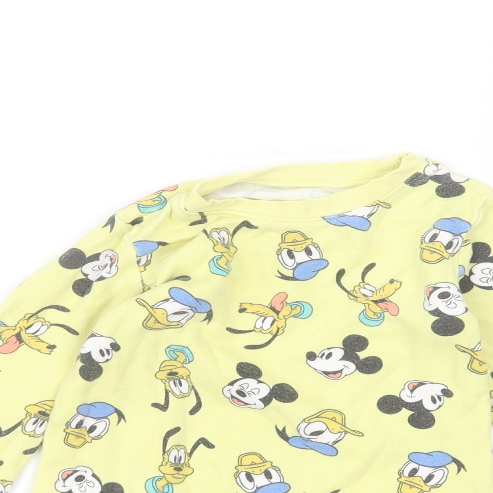 George Baby Yellow   Basic T-Shirt Size 12 Months