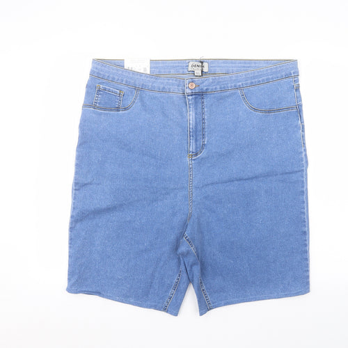New Look Womens Blue   Bermuda Shorts Size 26