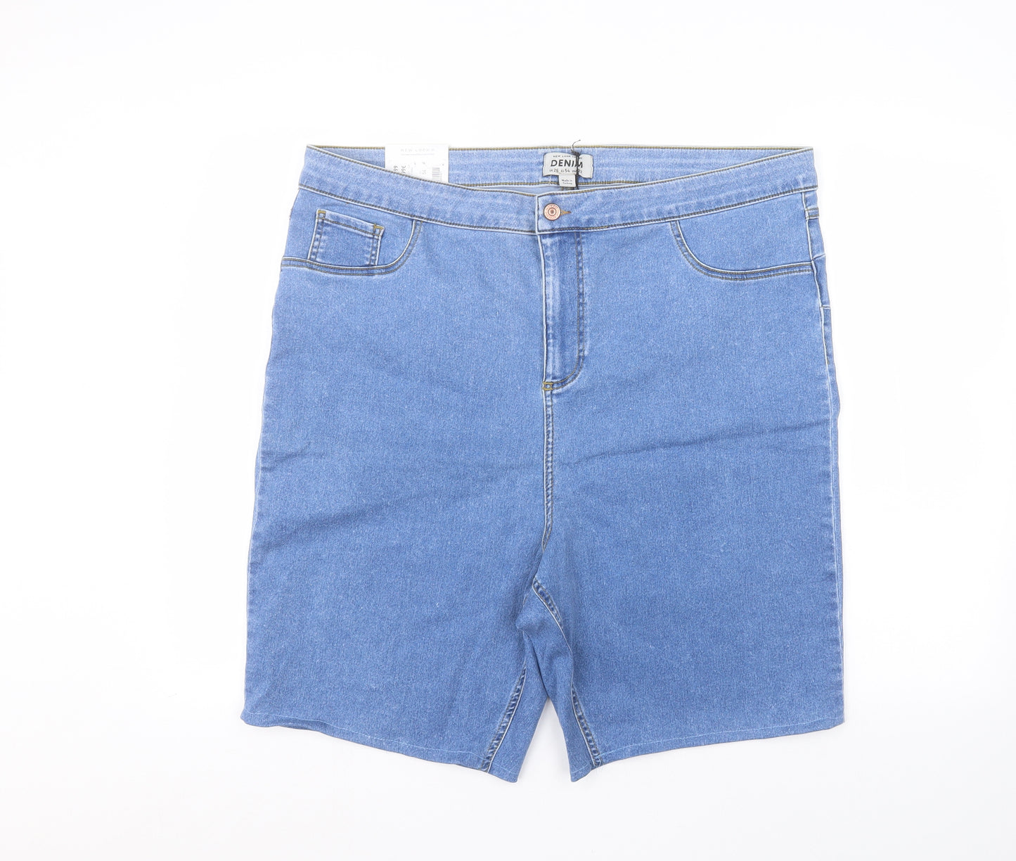 New Look Womens Blue   Bermuda Shorts Size 26