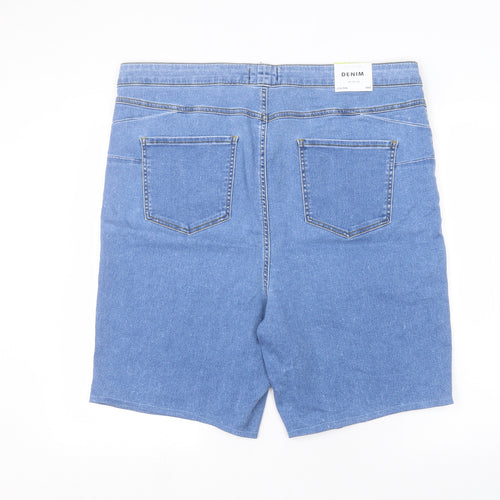 New Look Womens Blue   Bermuda Shorts Size 26