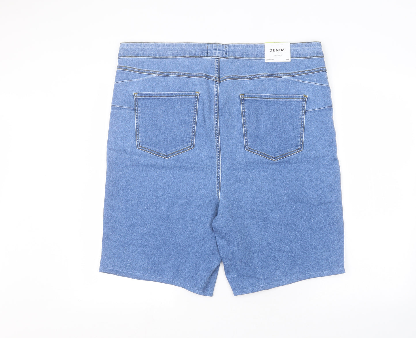 New Look Womens Blue   Bermuda Shorts Size 26