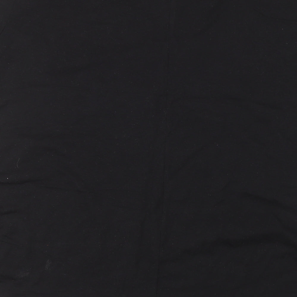 Yours Womens Black   Basic T-Shirt Size 26