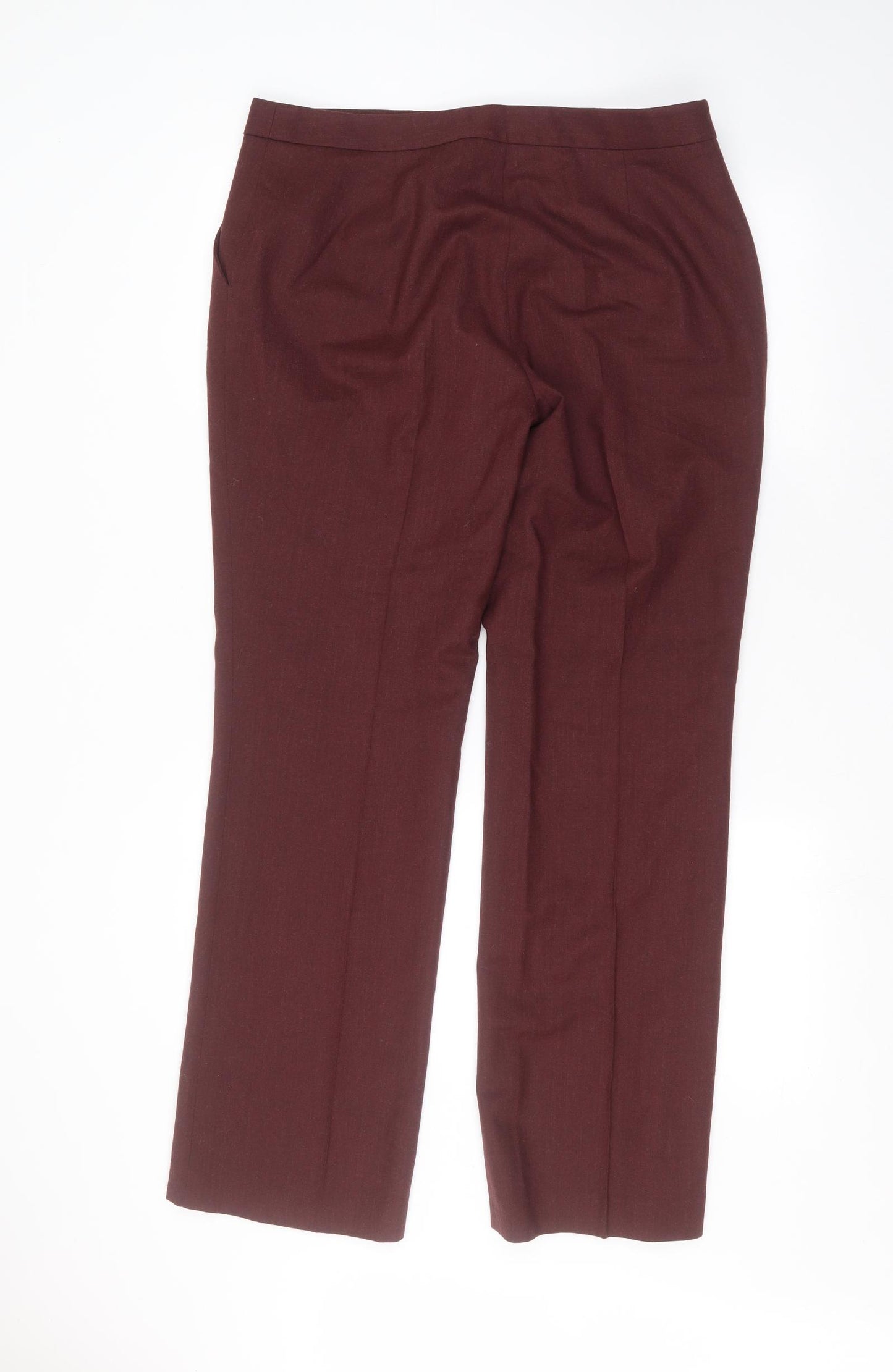Jaeger Womens Red   Trousers  Size 14 L31 in