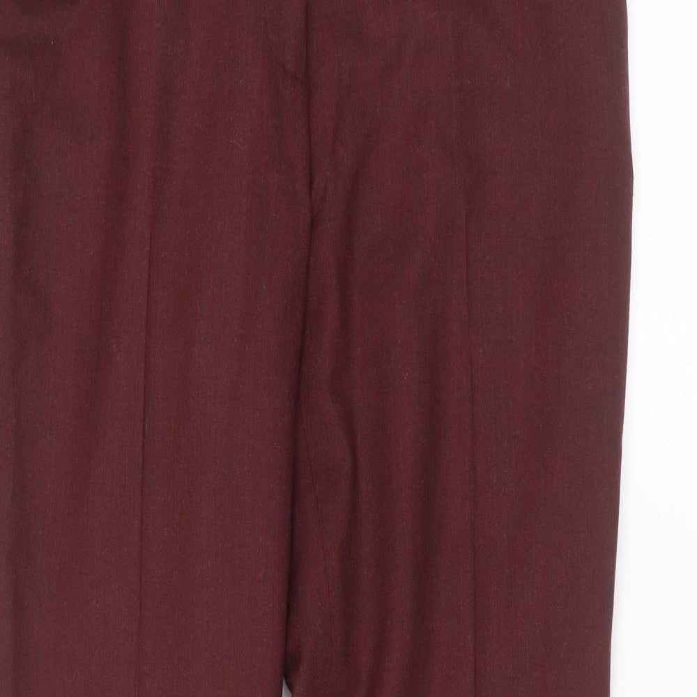 Jaeger Womens Red   Trousers  Size 14 L31 in
