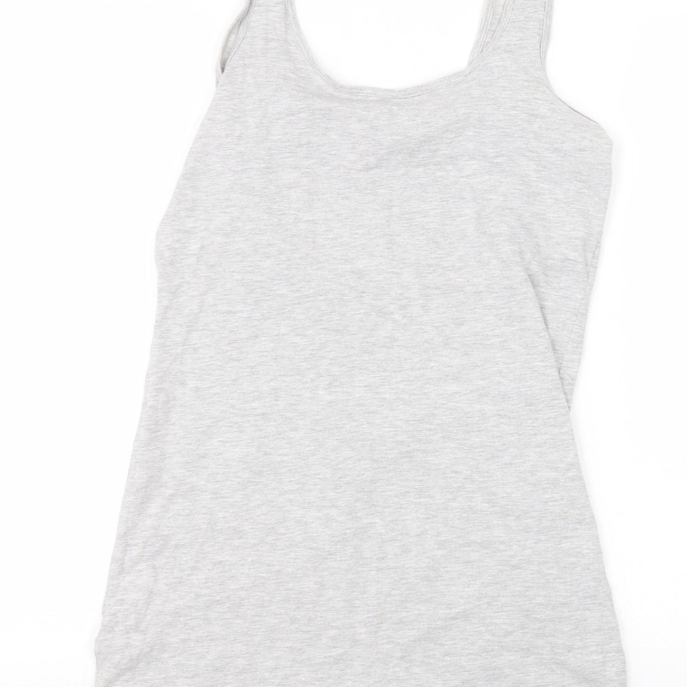 Primark Womens Grey   Basic Tank Size S