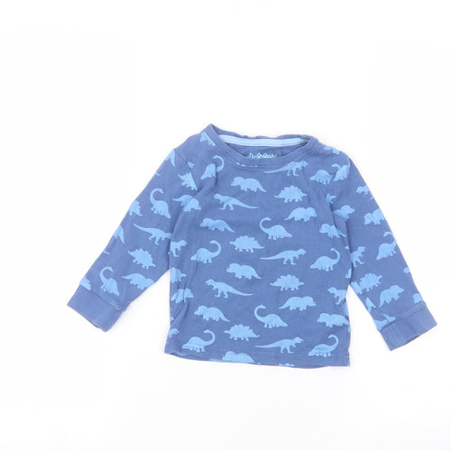 Blue Zoo Boys Blue   Basic T-Shirt Size 2-3 Years