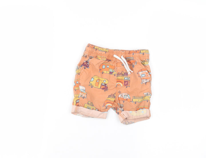 TU Baby Orange   Cropped Trousers Size 12-18 Months  - swim short