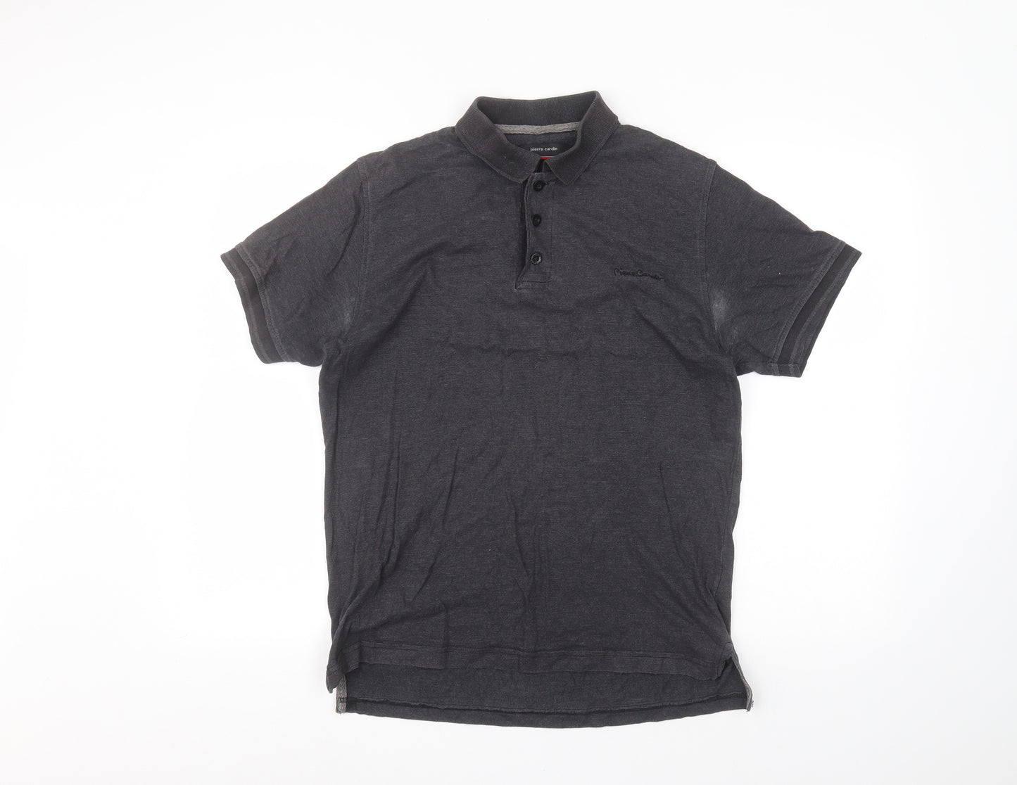 Pierre Cardin Mens Black    Polo Size M