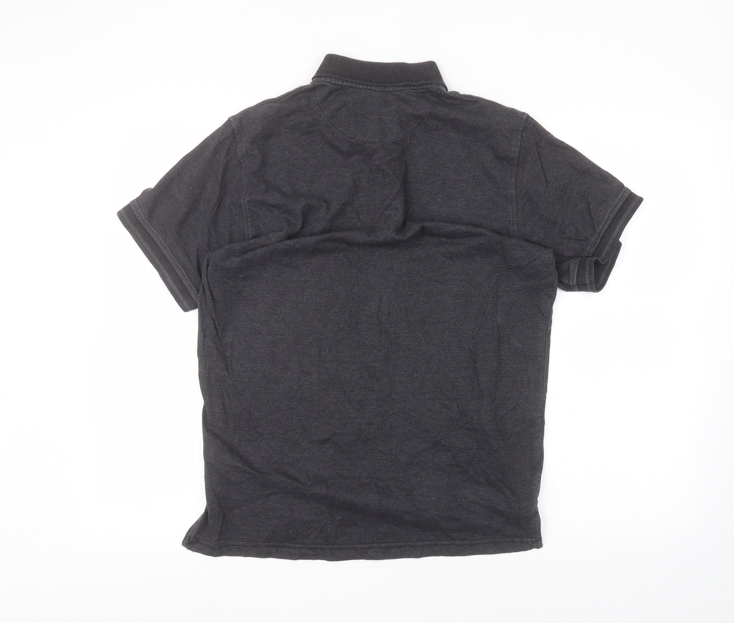 Pierre Cardin Mens Black    Polo Size M