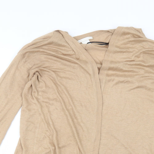 H&M Womens Beige   Cardigan Jumper Size S