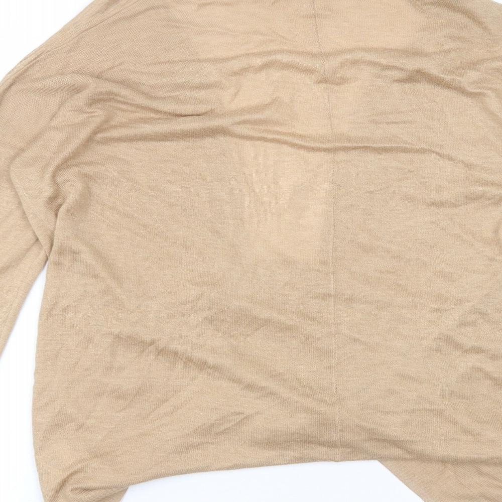 H&M Womens Beige   Cardigan Jumper Size S