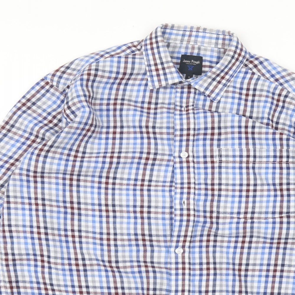 James pringle Mens White    Dress Shirt Size S
