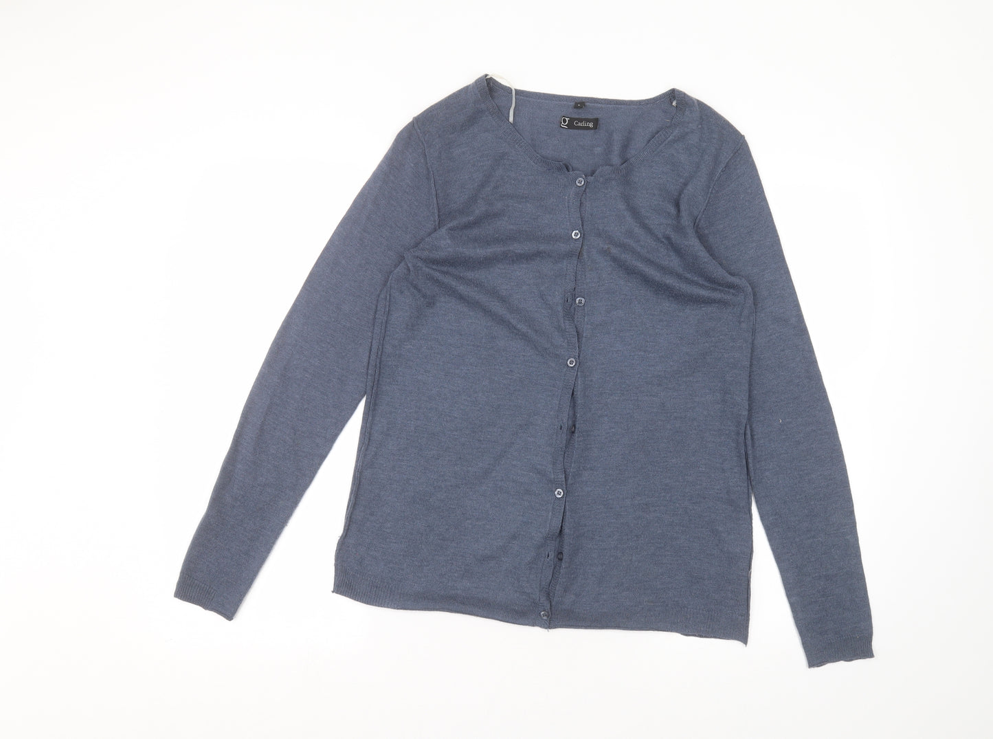 Carling Womens Blue   Cardigan Jumper Size L