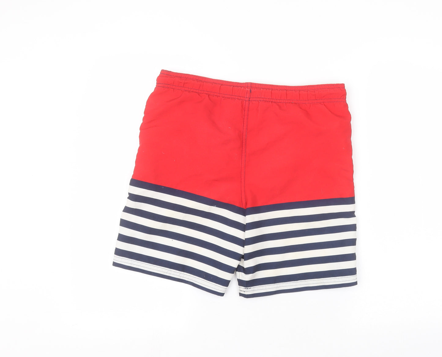 McKenzie Boys Red Striped  Bermuda Shorts Size 12-13 Years
