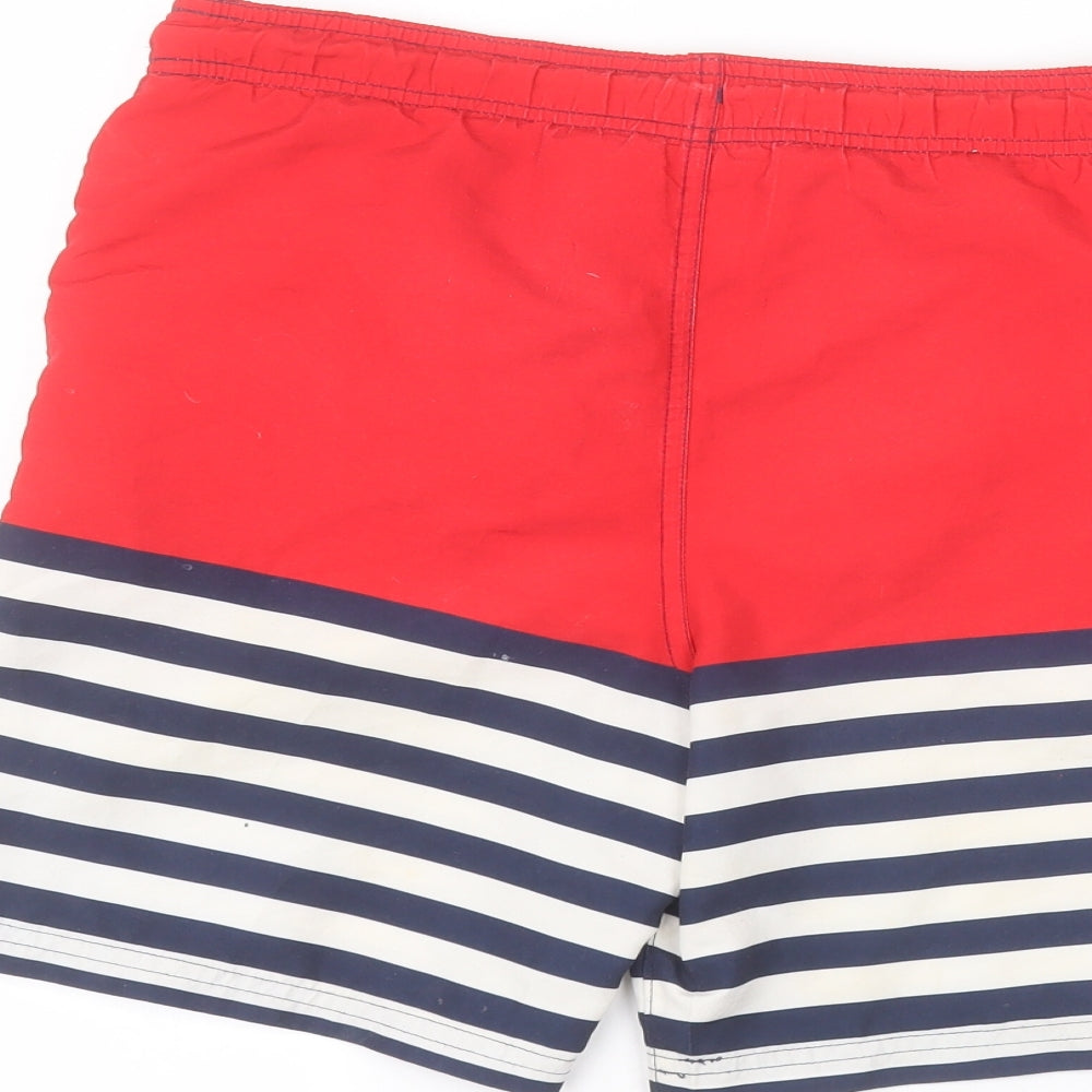 McKenzie Boys Red Striped  Bermuda Shorts Size 12-13 Years