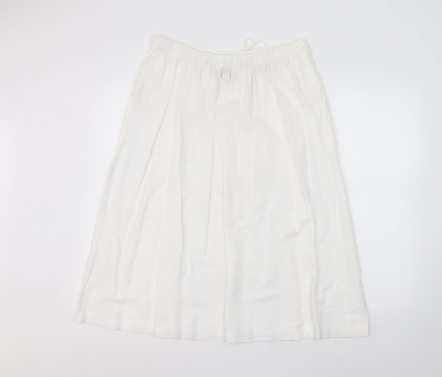 capsule  Womens White   A-Line Skirt Size 14