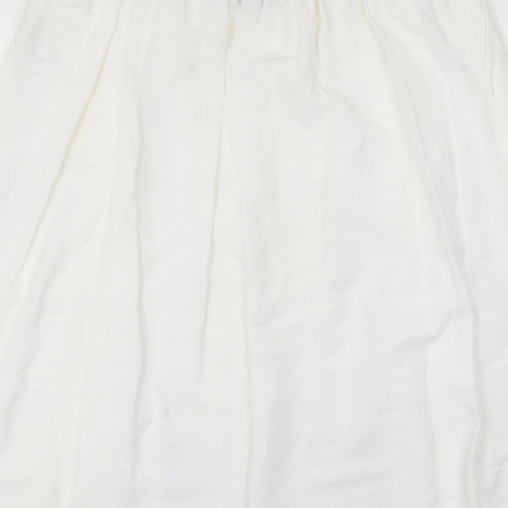 capsule  Womens White   A-Line Skirt Size 14