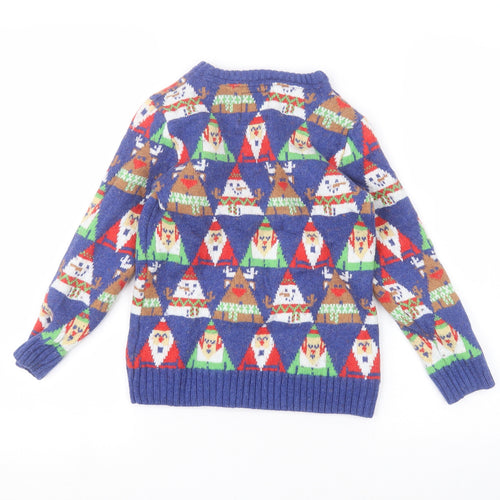 TU Boys Blue   Pullover Jumper Size 8 Years