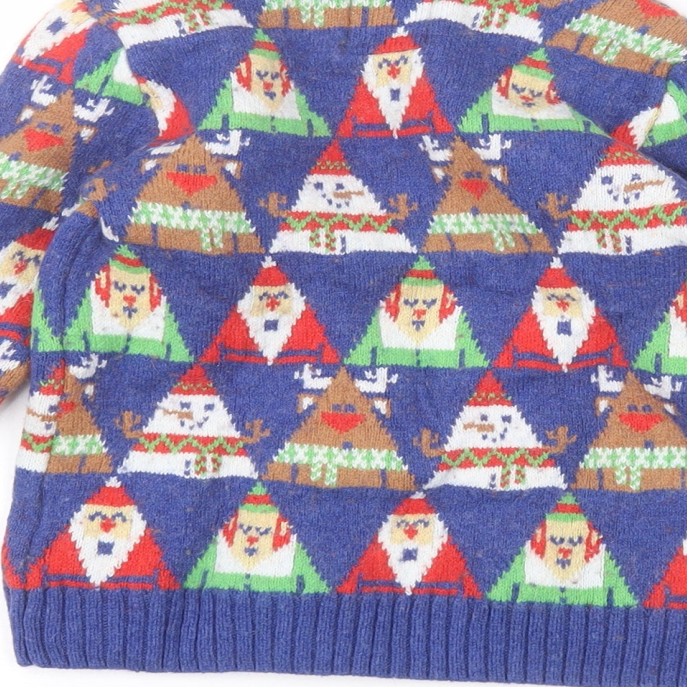 TU Boys Blue   Pullover Jumper Size 8 Years