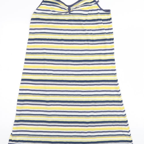 Preworn Womens Multicoloured Striped  A-Line  Size 12