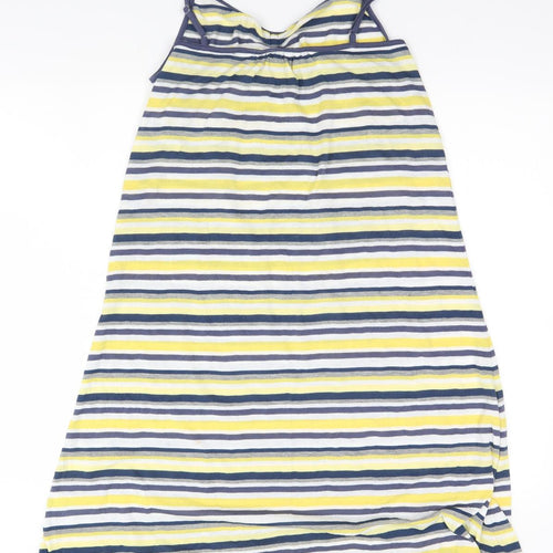Preworn Womens Multicoloured Striped  A-Line  Size 12