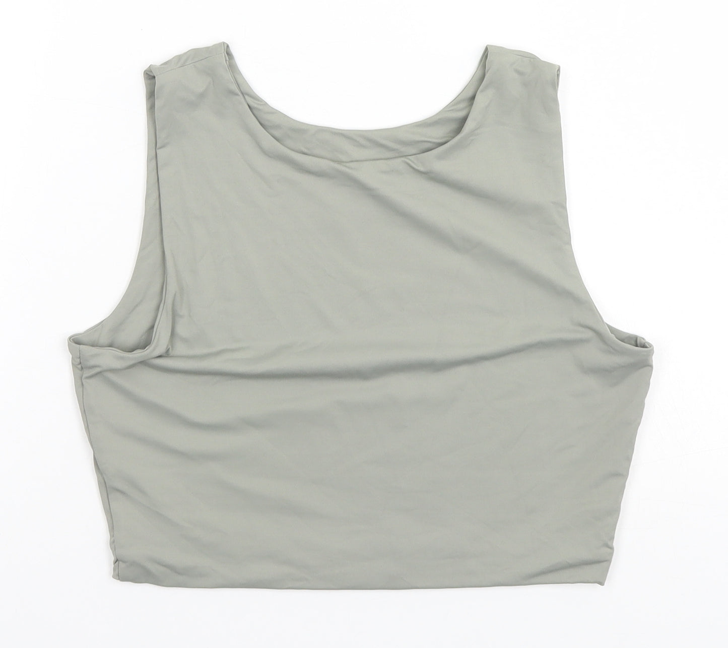 Meshki Womens Beige   Basic Tank Size M