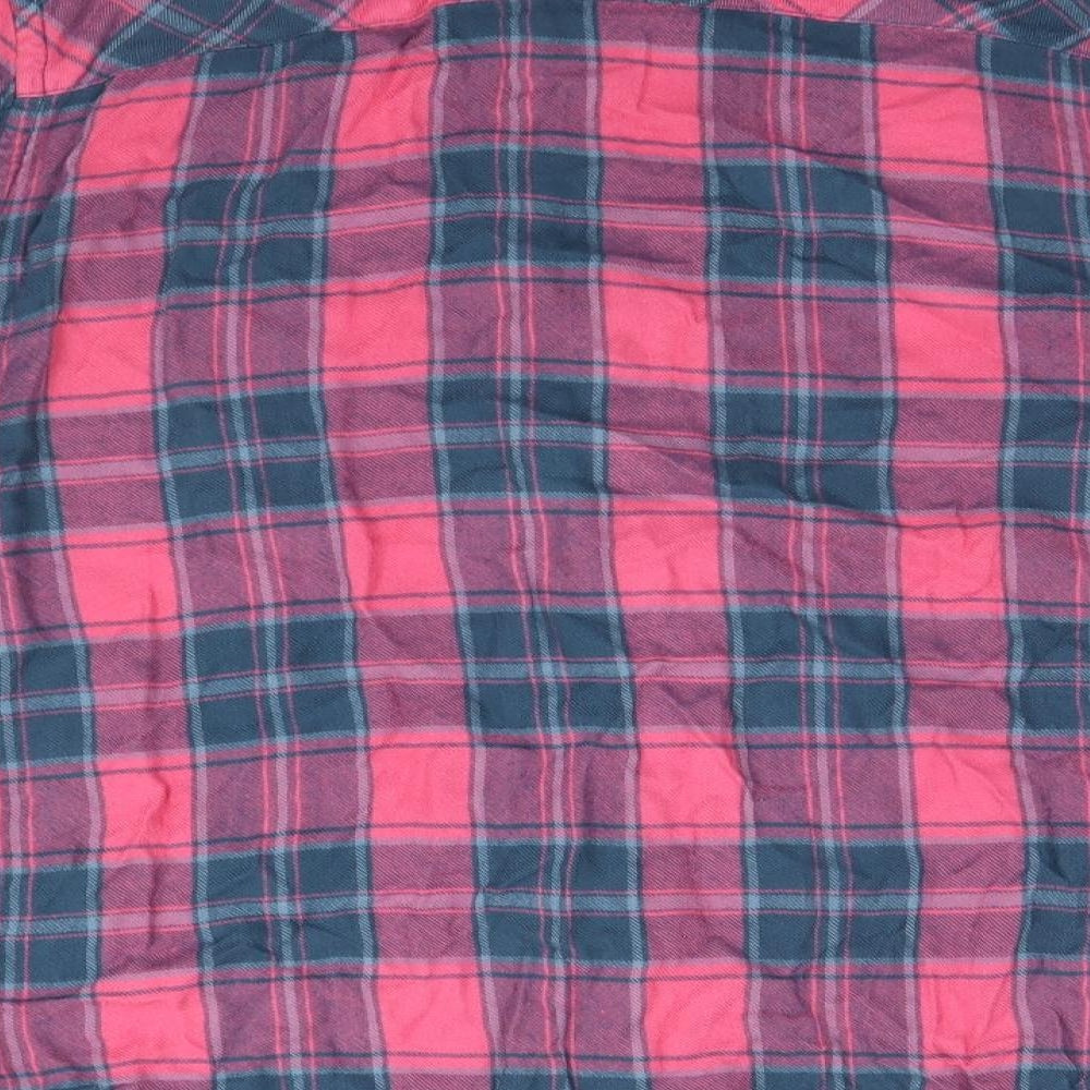 Gap Mens Red Plaid   Button-Up Size XL