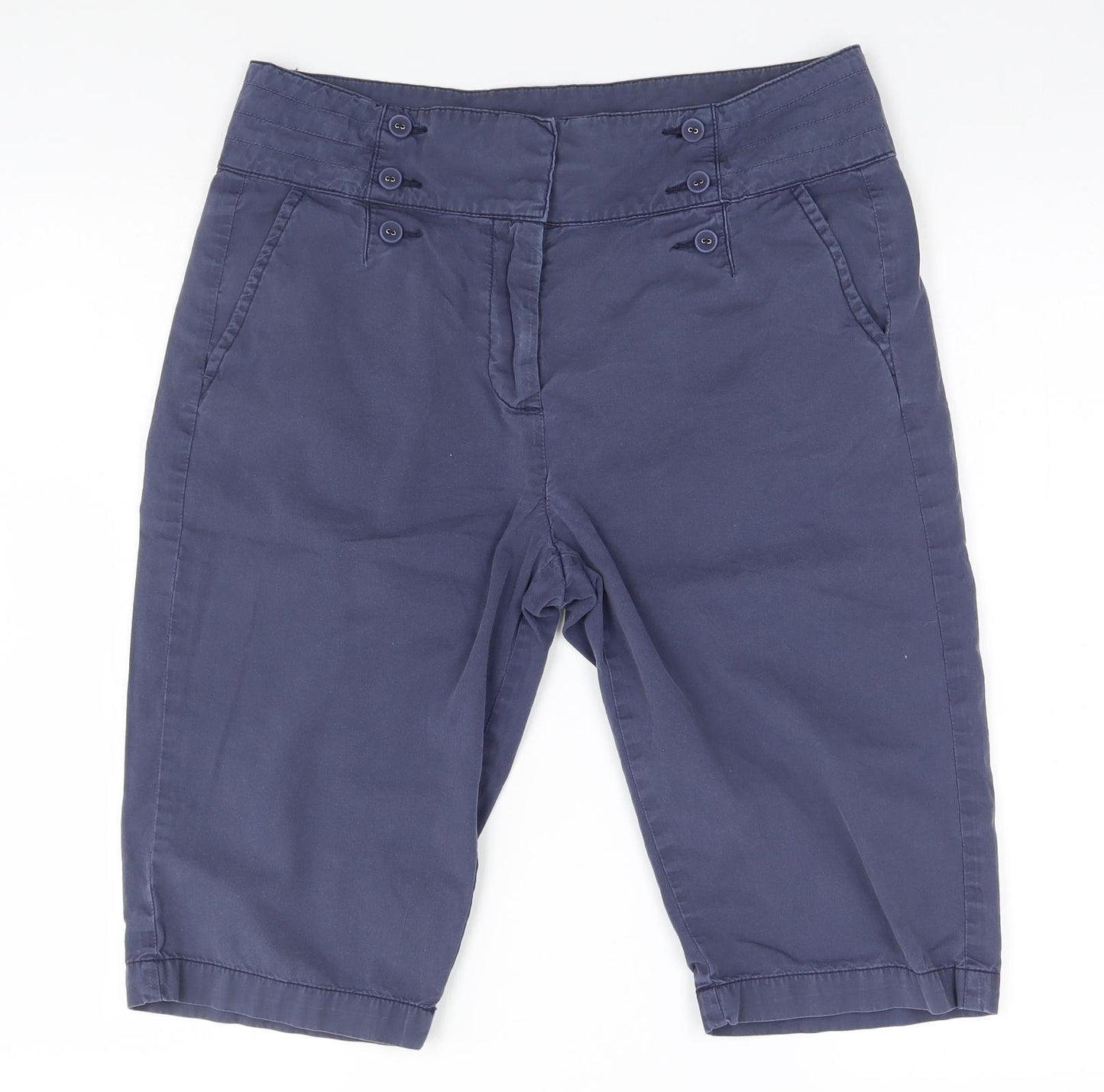 Great Plains Womens Blue   Cargo Shorts Size 12
