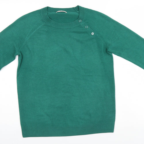 TU Womens Green   Pullover Jumper Size 10
