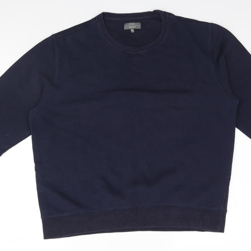 Easy Mens Blue   Pullover Jumper Size XL