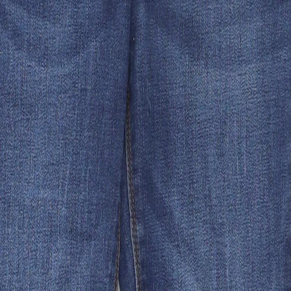 Denim & Co. Womens Blue   Skinny Jeans Size 12 L26 in
