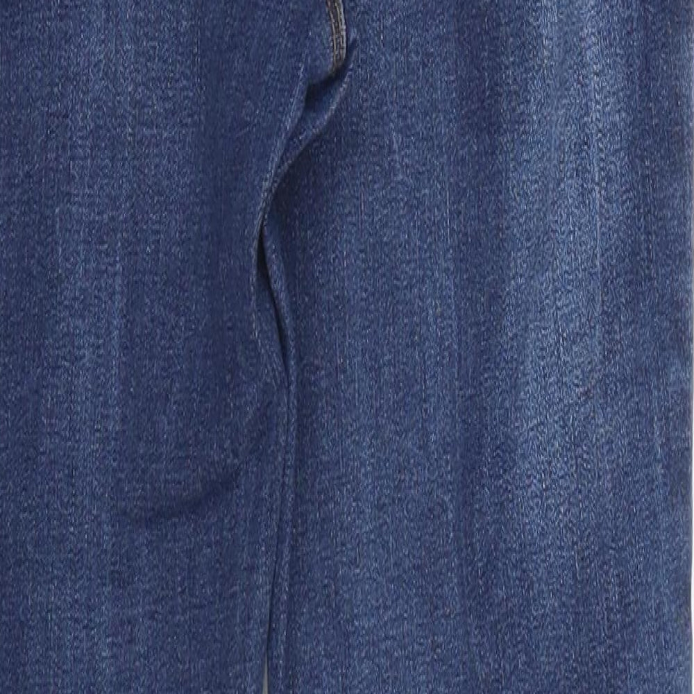 Denim & Co. Womens Blue   Skinny Jeans Size 12 L26 in