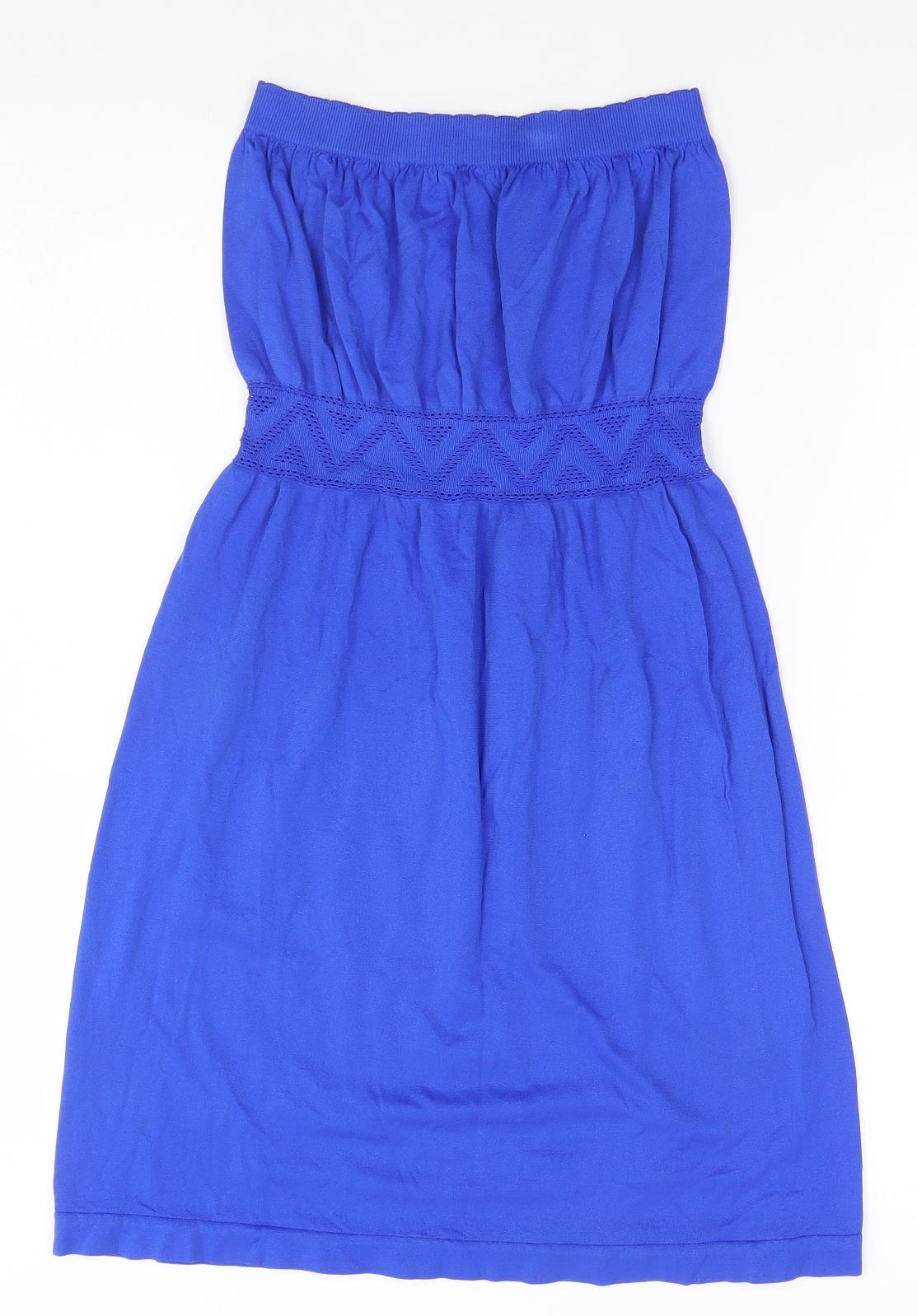 Preworn Womens Blue   Pencil Dress