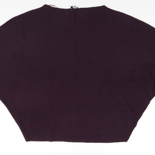 F&F Womens Red   Pullover Jumper Size 12