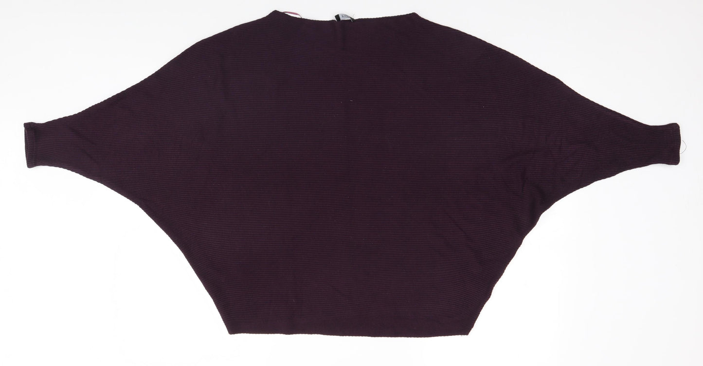F&F Womens Red   Pullover Jumper Size 12