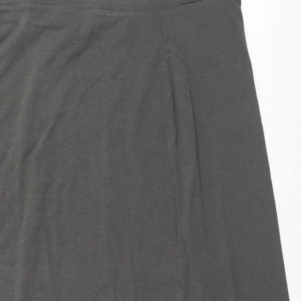 Preworn Womens Brown   A-Line Skirt
