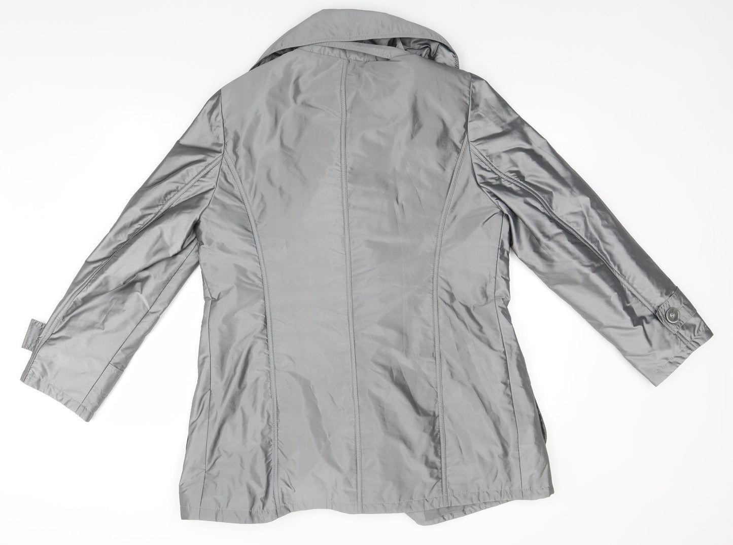 Basler Womens Silver   Overcoat Coat