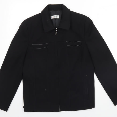 Gelco Womens Black   Jacket  Size 12