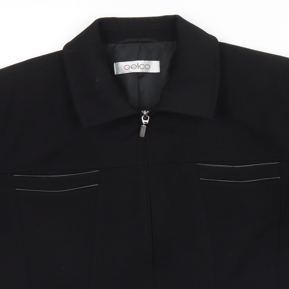 Gelco Womens Black   Jacket  Size 12