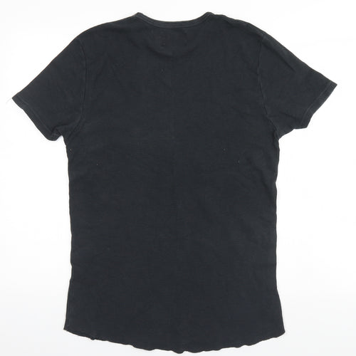 Topshop Mens Grey    T-Shirt Size S