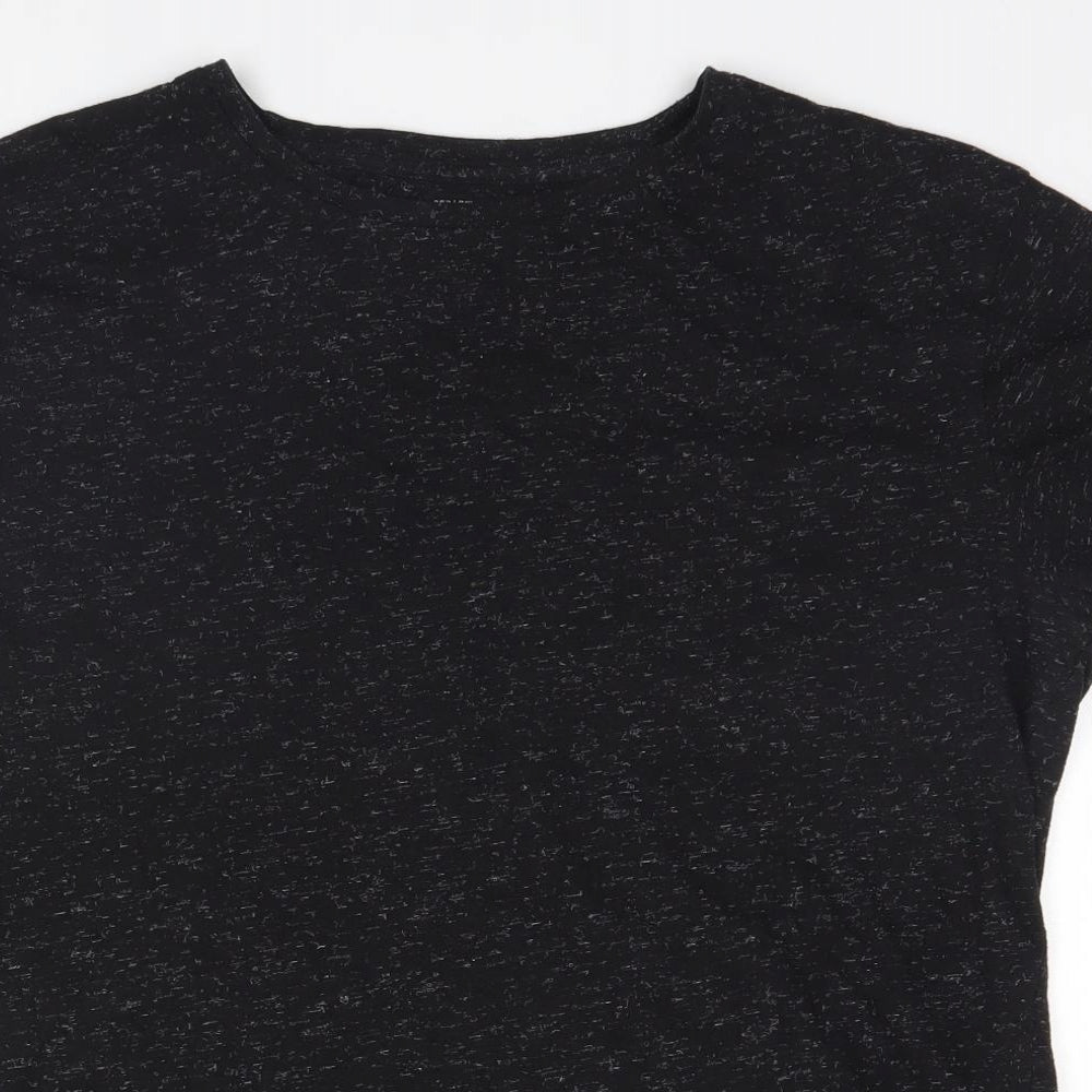 Cedar Wood State Mens Black    T-Shirt Size XL
