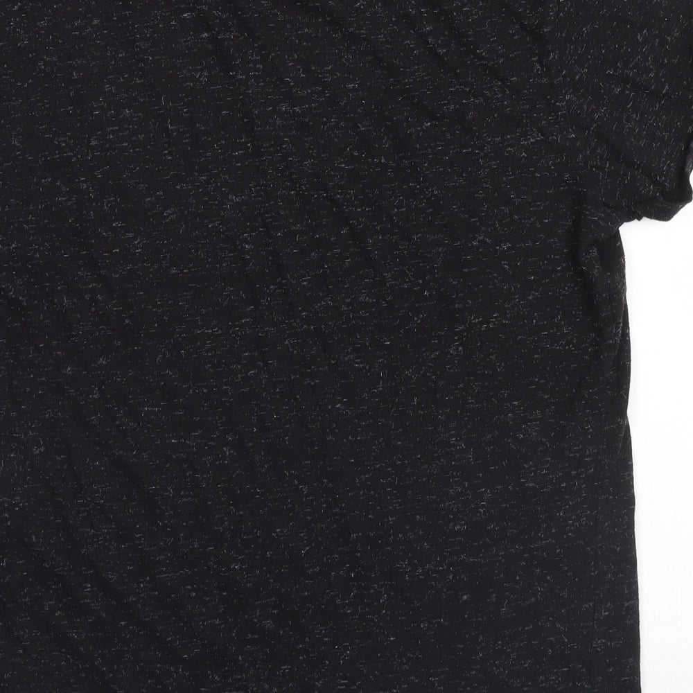 Cedar Wood State Mens Black    T-Shirt Size XL