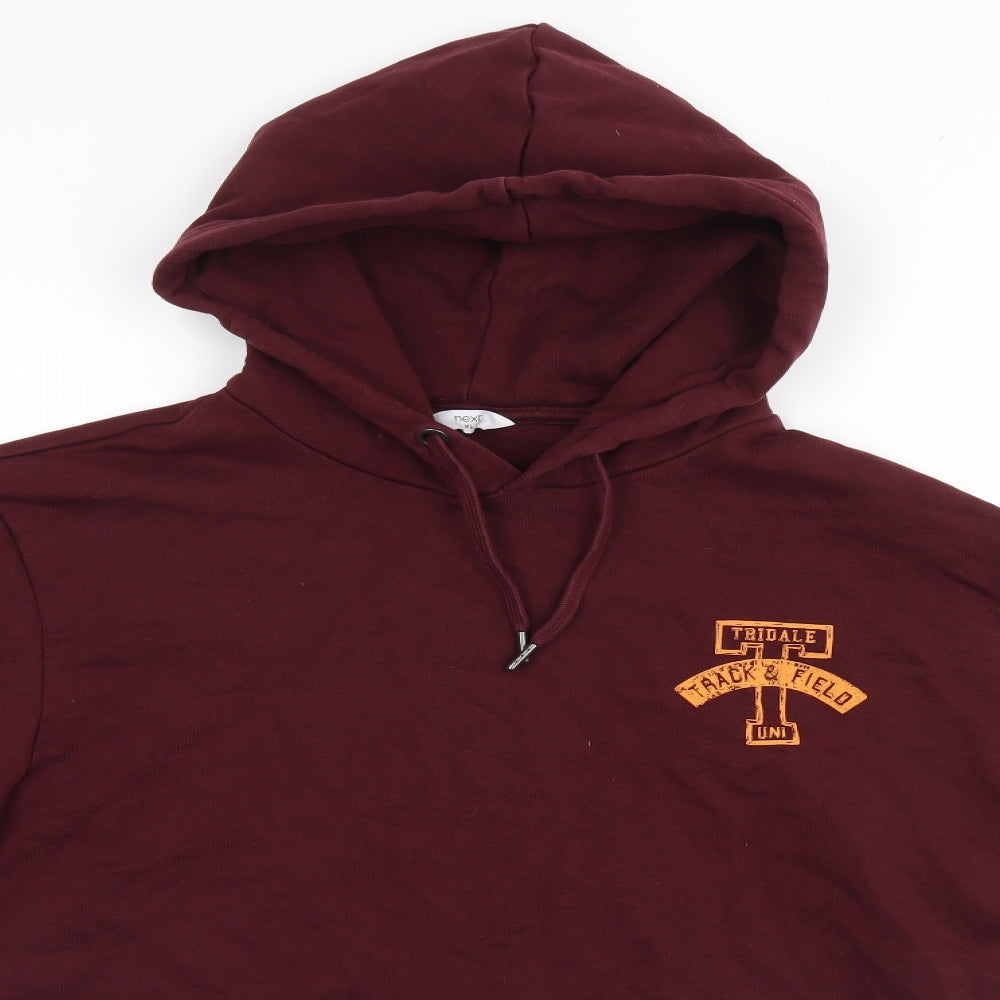 NEXT Mens Red   Pullover Hoodie Size XL