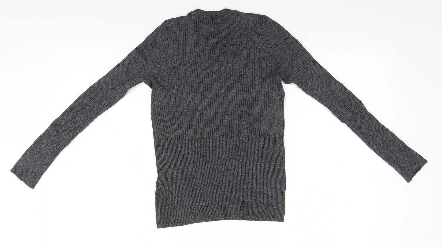 Candy Girls Grey   Pullover Jumper Size 14 Years