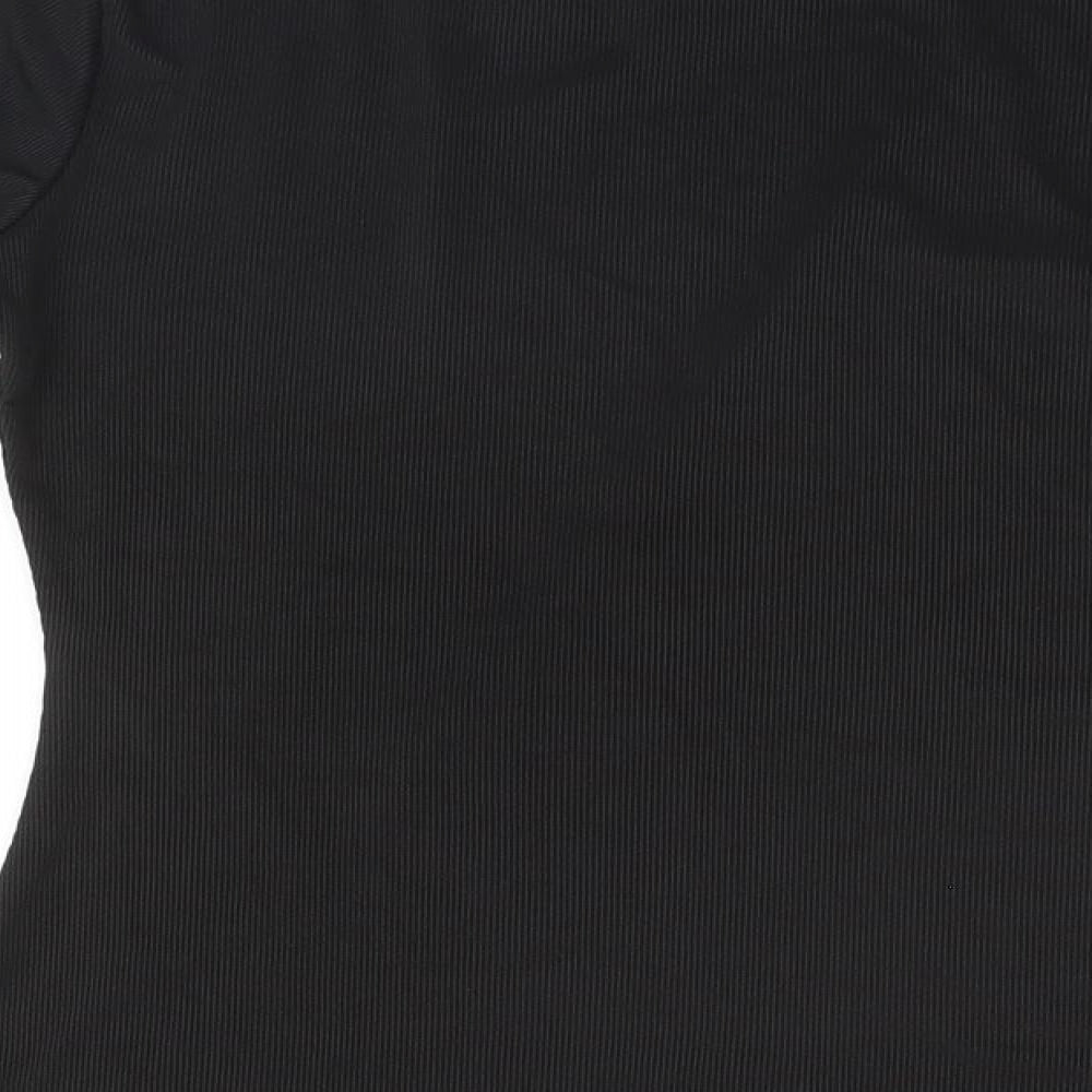 SheIn Womens Black   Basic T-Shirt