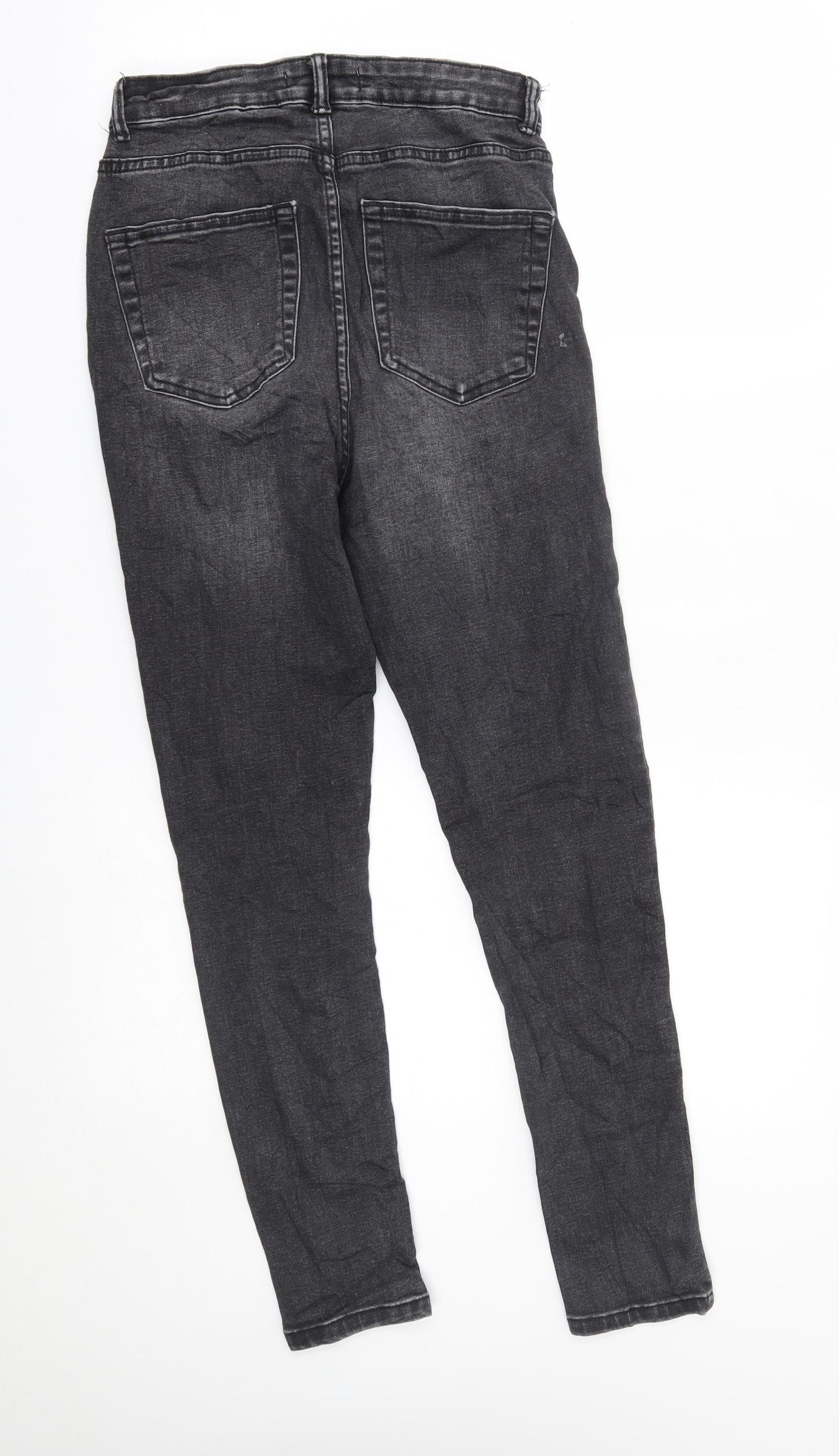Primark Womens Grey   Skinny Jeans Size 10 L25 in
