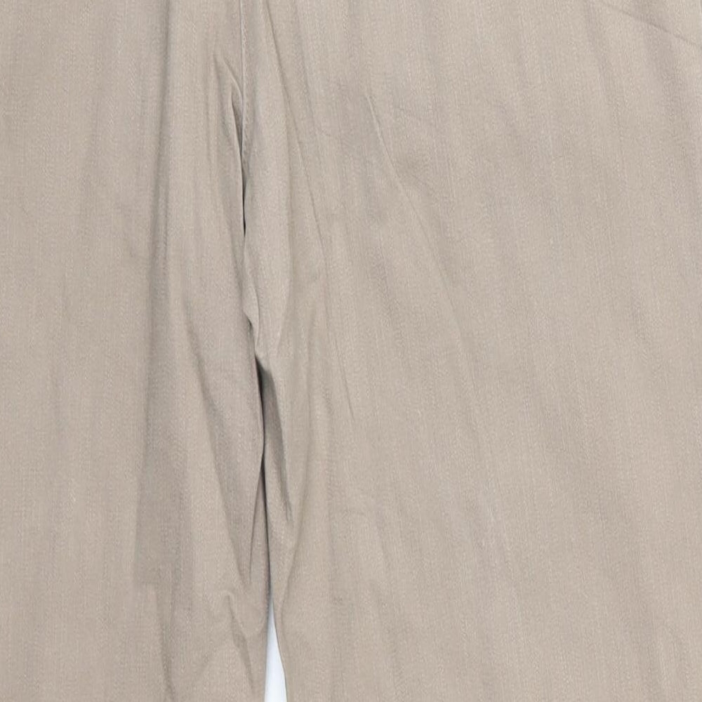 beyleys Womens Beige   Straight Jeans Size 14 L27 in