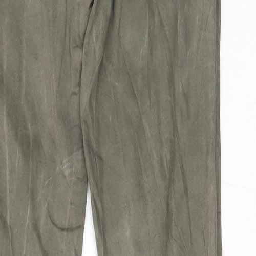 sinsay Womens Green   Skinny Jeans Size M L27 in - elastic cuffs